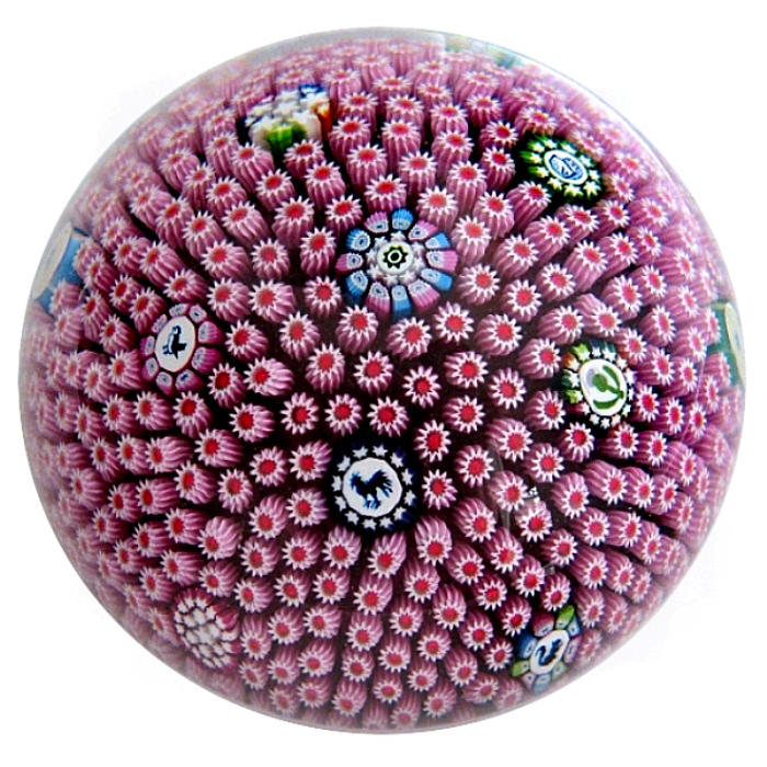 Farfalla Paperweight Deacons John Carpet Ground rot JD 1302