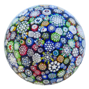 Farfalla Paperweight Deacons John Millefiori Compact JD 1426