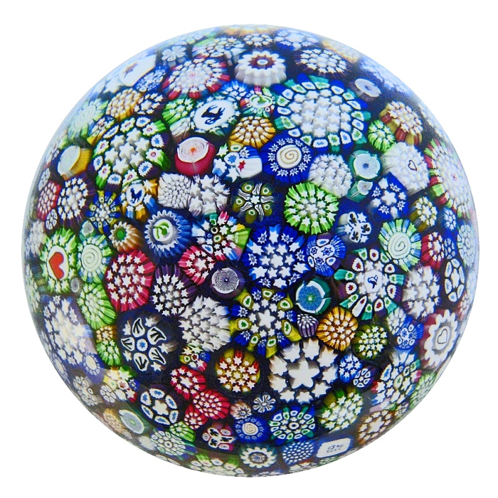 Farfalla Paperweight Deacons John Millefiori Compact JD 1426