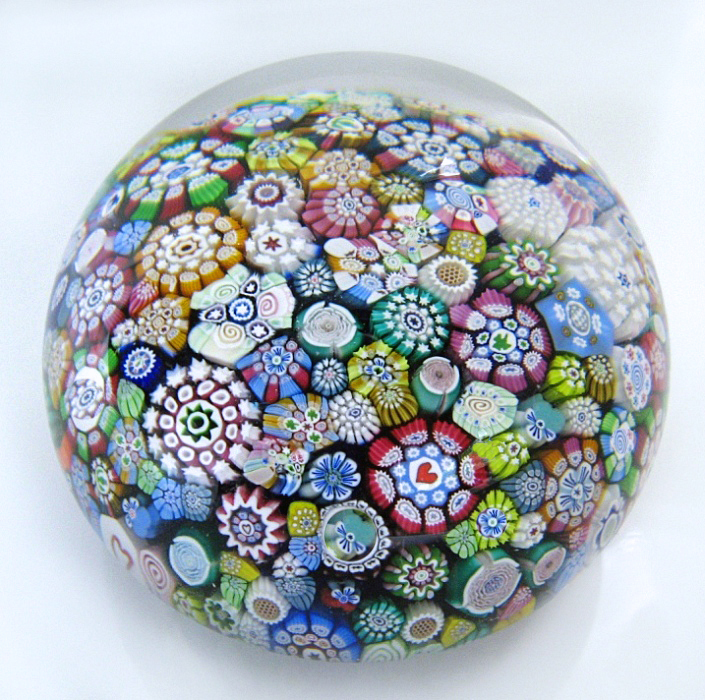 Farfalla Paperweight Deacons John Millefiori Compact JD 801 2