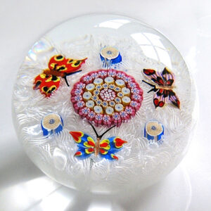 Farfalla Paperweight Deacons John Schmetterlingstrilogie JD 1306
