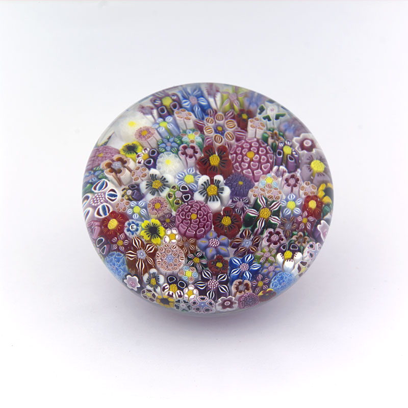 Farfalla Paperweight Ebelhare Drew Close Millefiori DE 017 3