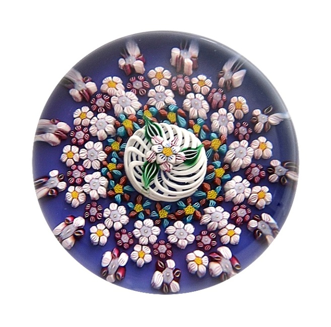 Farfalla Paperweight Ebelhare Drew Fox Sue Millefiori Adaline DESF 005