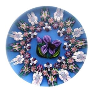 Farfalla Paperweight Ebelhare Drew Fox Sue Millefiori Chiara DESF 003
