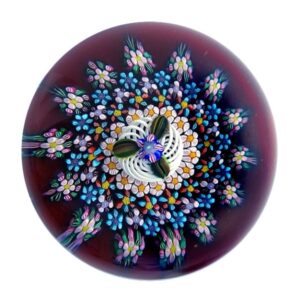 Farfalla Paperweight Ebelhare Drew Fox Sue Millefiori Liliana DESF 004