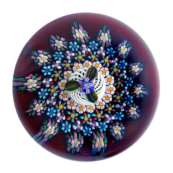 Farfalla Paperweight Ebelhare Drew Fox Sue Millefiori Liliana DESF 004