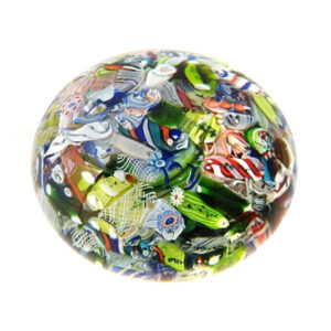 Farfalla Paperweight End of Day I 0955 SL