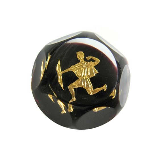 Farfalla Paperweight Gooderham John Bogenschuetze Miniatur JG 001