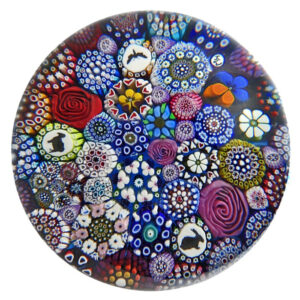 Farfalla Paperweight Hunter Mike Twists Glass Buntes Millefiori Silhouetten Canes I TW 1801