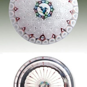 Farfalla Paperweight Hunter Mike Twists Glass Lovebirds I Miniatur TW 2201