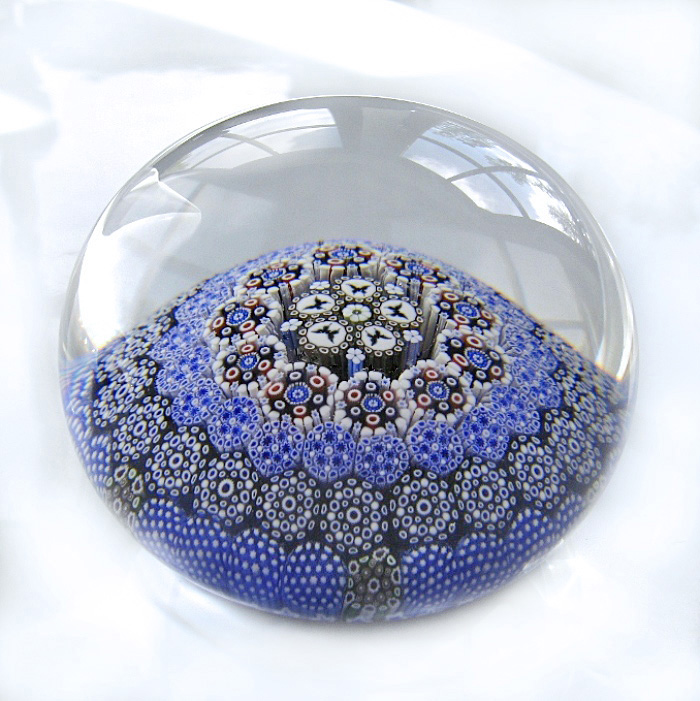 Farfalla Paperweight Hunter Mike Twists Glass Millefiori Schmetterlinge TW 010