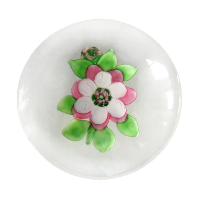 Farfalla Paperweight Kamelie 1008 CL