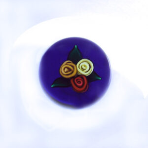 Farfalla Paperweight Kaziun Charles Jr Drei Rosen CK 102