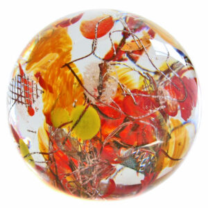 Farfalla Paperweight King Tami Orangerie TK 122