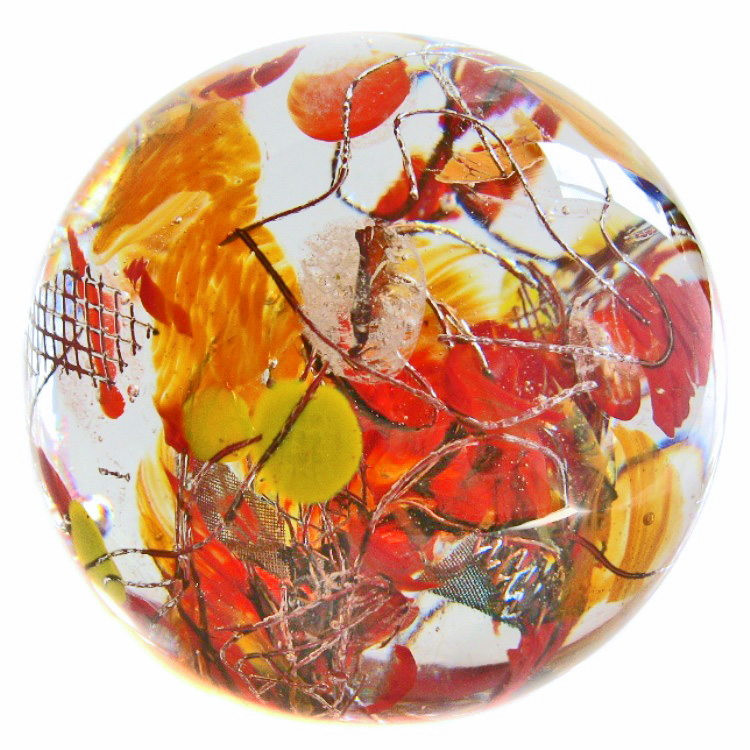 Farfalla Paperweight King Tami Orangerie TK 122