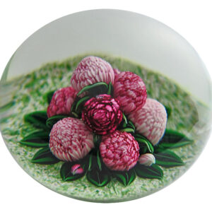 Farfalla Paperweight Loesel Richard Chrysanthemen RL 2601