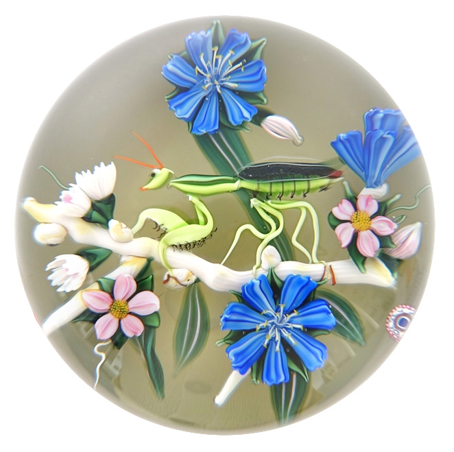 Farfalla Paperweight Loesel Richard Gottesanbeterin RL 2209