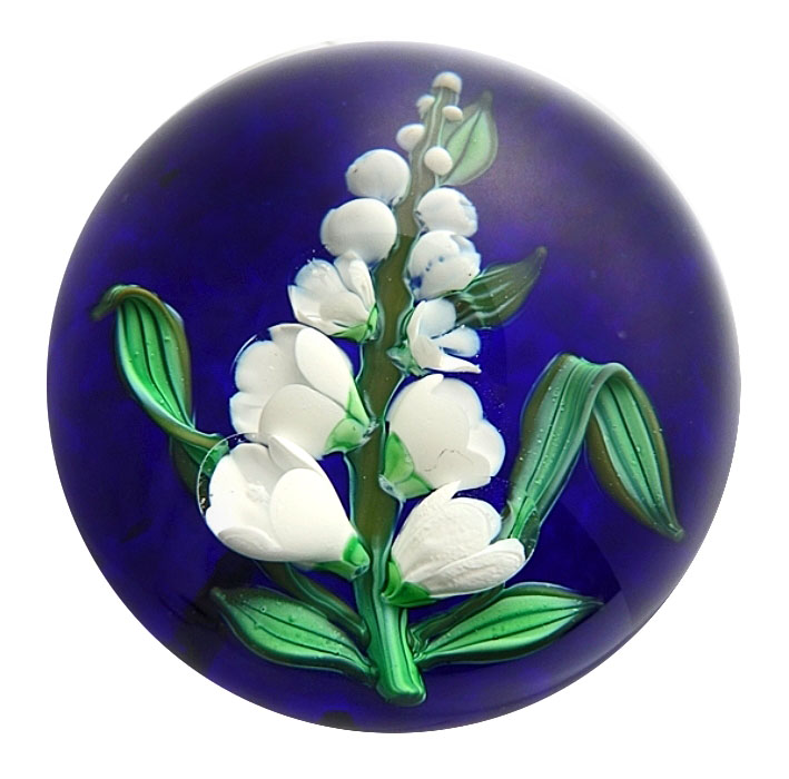 Farfalla Paperweight Loesel Richard Selkirk Glass Der Einzigartige RL SK 2111