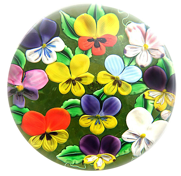 Farfalla Paperweight Loesel Richard Stiefmuetterchen III RL 2503