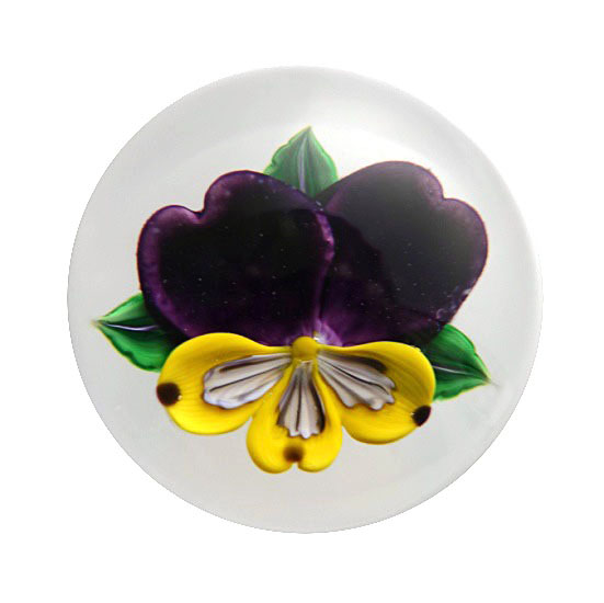 Farfalla Paperweight Loesel Richard Stiefmuetterchen Miniatur I RL 2504