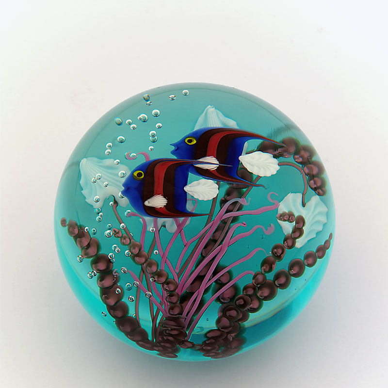 Farfalla Paperweight Lundberg Steven Aquarium LS 136