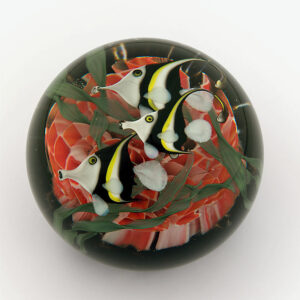 Farfalla Paperweight Lundberg Steven Moorish Idol Family LS 106