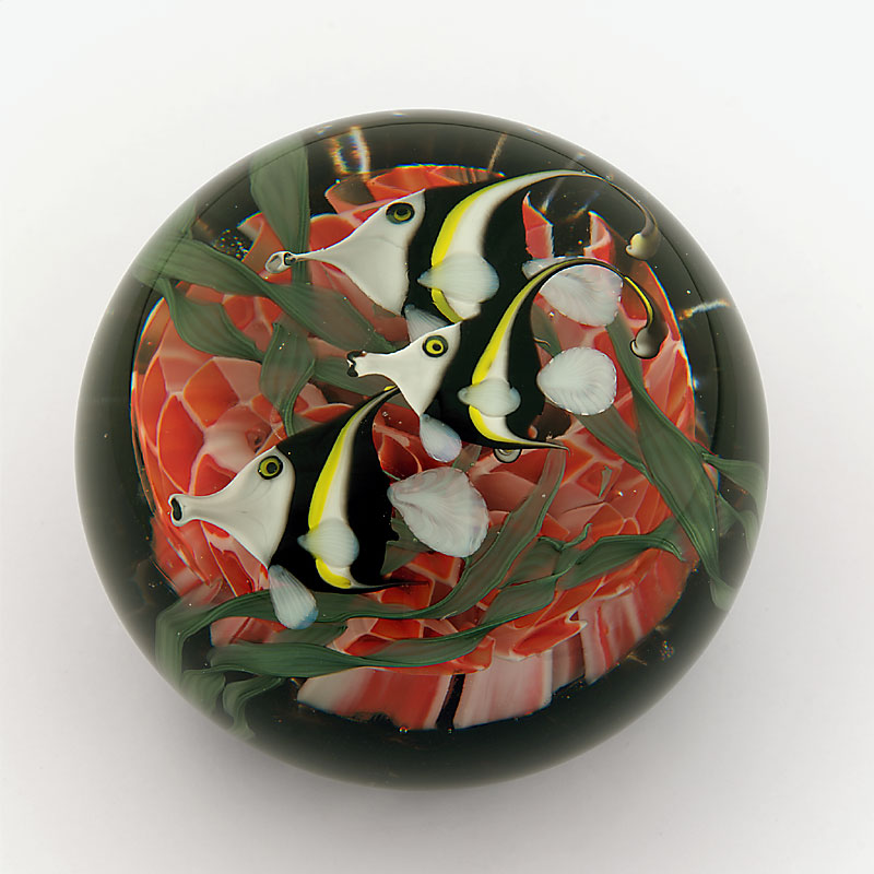 Farfalla Paperweight Lundberg Steven Moorish Idol Family LS 106
