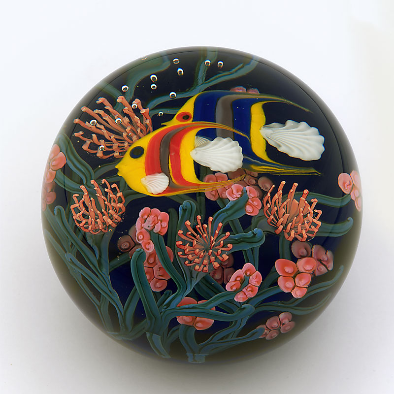 Farfalla Paperweight Lundberg Steven Unterwasserwelt LS 122 1