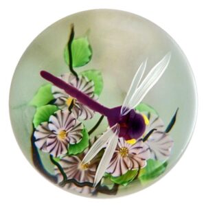 Farfalla Paperweight Lundberg Studios Libelle LS 154