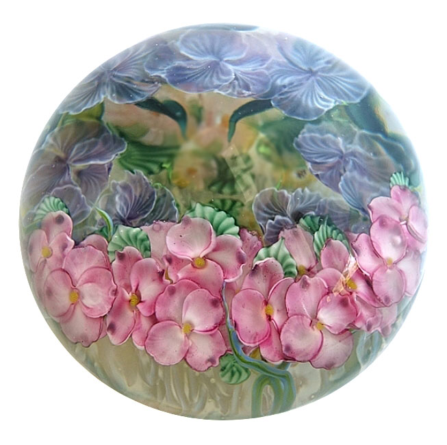 Farfalla Paperweight Lundberg Studios Monets Wassergarten LS 151 19