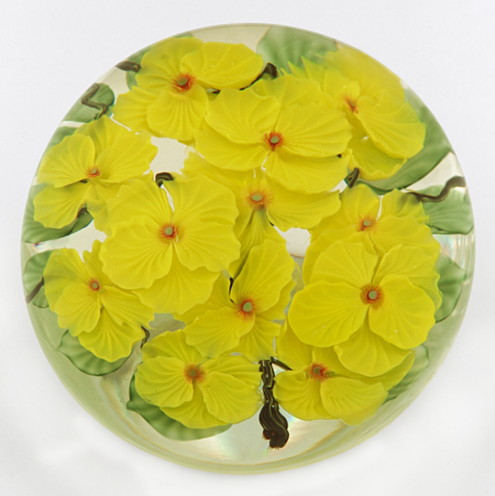 Farfalla Paperweight Lundberg Studios Wilder Sonnentau LS 159 2
