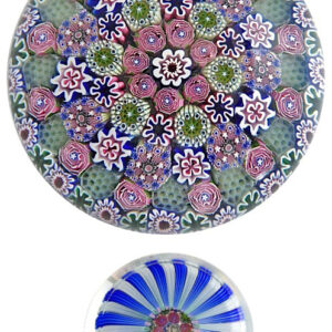Farfalla Paperweight MacNaught Damon Millefiori Clichy Rosen DMN 171
