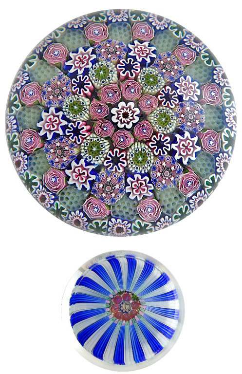 Farfalla Paperweight MacNaught Damon Millefiori Clichy Rosen DMN 171