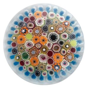 Farfalla Paperweight MacNaught Damon Millefiori Dolce DMN 194