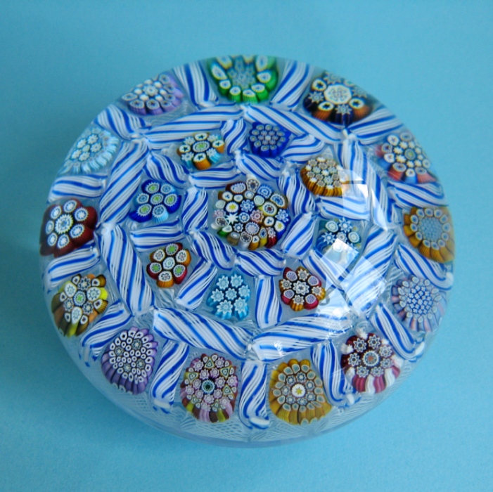 Farfalla Paperweight McDougall Peter Barber Pole blau PMcD 05 5