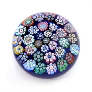 Farfalla Paperweight McDougall Peter Close Millefiori Miniatur PMcD 021