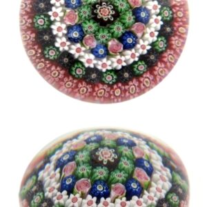 Farfalla Paperweight Millefiori Koerbchen 1004 CL