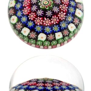 Farfalla Paperweight Millefiori Koerbchen 1021 CL