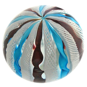 Farfalla Paperweight Murano Crown Weight tuerkis MU 267