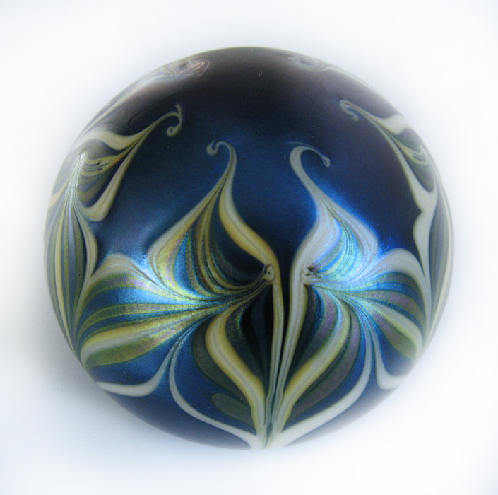 Farfalla Paperweight Orient Flume Geometric blau OF 100 10