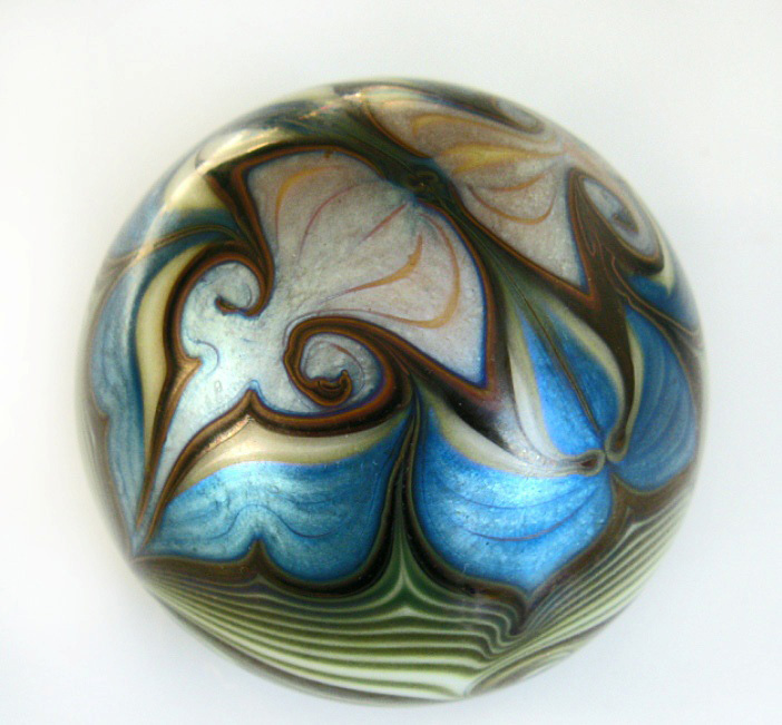 Farfalla Paperweight Orient Flume Geometric tuerkis OF 100 11