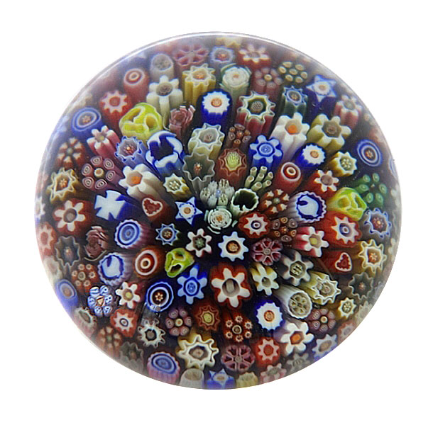 Farfalla Paperweight Parabelle Close Millefiori PB 202 2