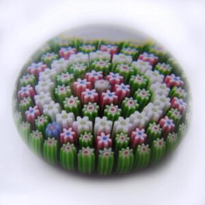 Farfalla Paperweight Parabelle Concentric Millefiori PB 129