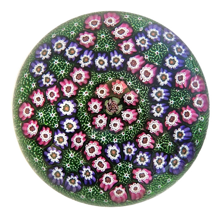 Farfalla Paperweight Parabelle Girlande auf Moosground PB 068