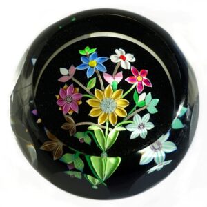 Farfalla Paperweight Perthshire Blumenbukett PP 490D