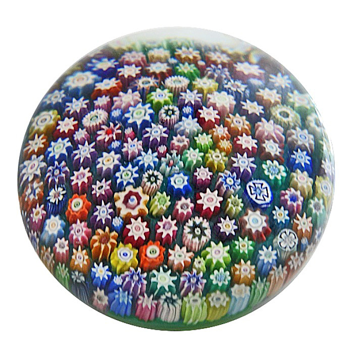 Farfalla Paperweight Perthshire Close Millefiori PP 222