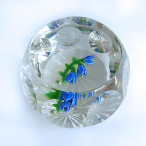Farfalla Paperweight Perthshire Glockenblumen Bluebell PP 1978C
