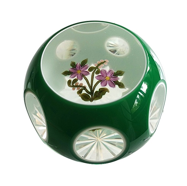 Farfalla Paperweight Perthshire Kleines Bukett Miniatur Doppeloverlay PP 98 B