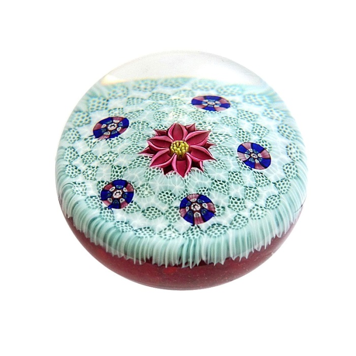 Farfalla Paperweight Perthshire Miniature Patterned Millefiori PP 1988B