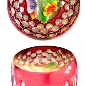 Farfalla Paperweight Perthshire Overlay Bukett PP 1994G